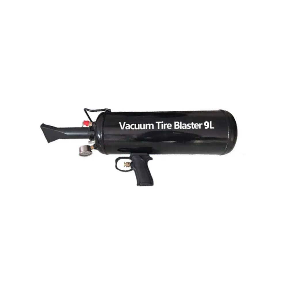 1-Set Steel Tire Bead Seater – Portable 2.4 Gal Air Blaster for Tubeless Car, Motorcycle & EV Tires, 145 PSI – Black or Red