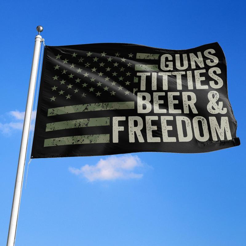 American Flag Pattern Garden Flag without Flagpole, Creative Flag for Home Garden Yard Decoration, Vanity Decor Accessories, Home Decor, Men Gifts, Outdoor Decoration, American Patriotism