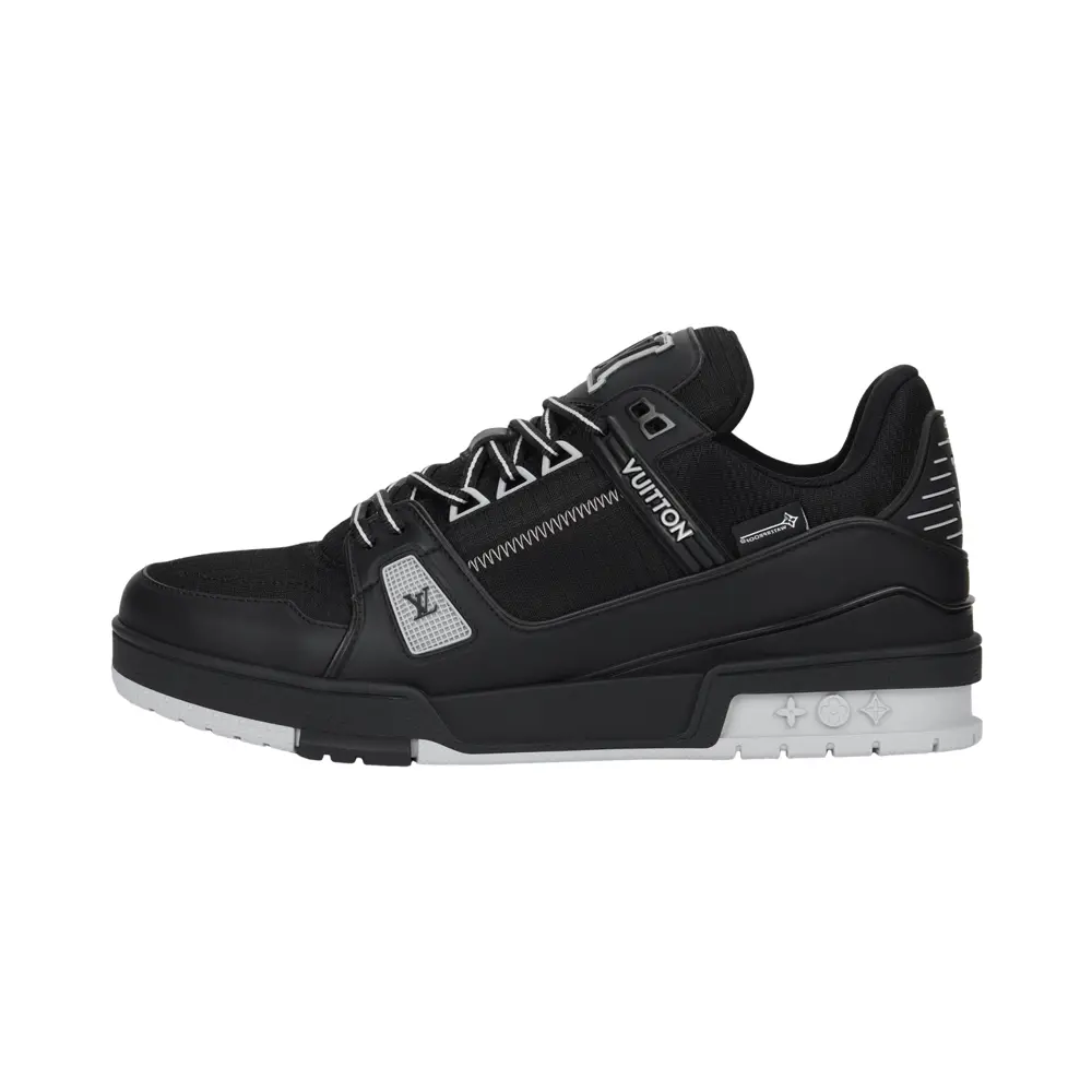 Louis Vuitton Men's Leather Waterproof Closed Low-Top Trainer Sneakers - Casual Footwear, House White Official Maison Mihara Verifiable Pair with Credentials & Global Authentication Support