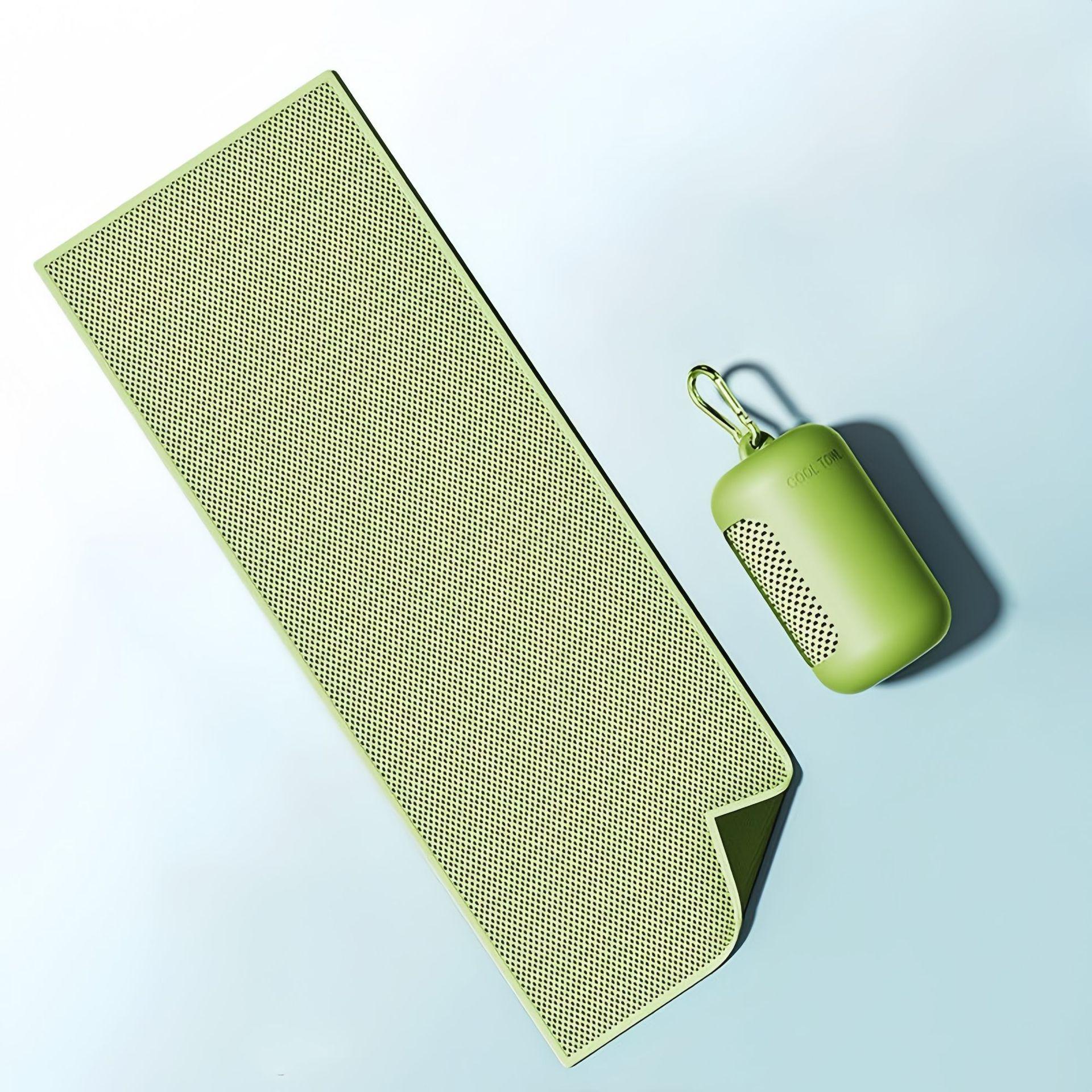 Silicone cover summer cold sports towel outdoor ice fitness running cold towel ice silk quick drying cooling ice towel