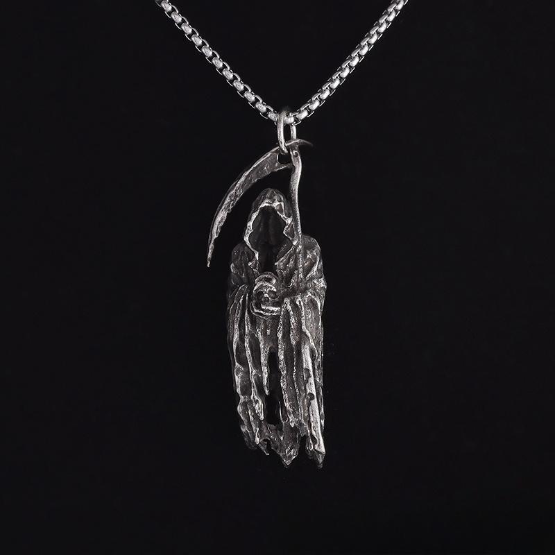 2026 New Minimalist Skull Pendant Necklace, Trendy Unisex Chain for Men & Women, Versatile Jewelry for Daily & Clubwear