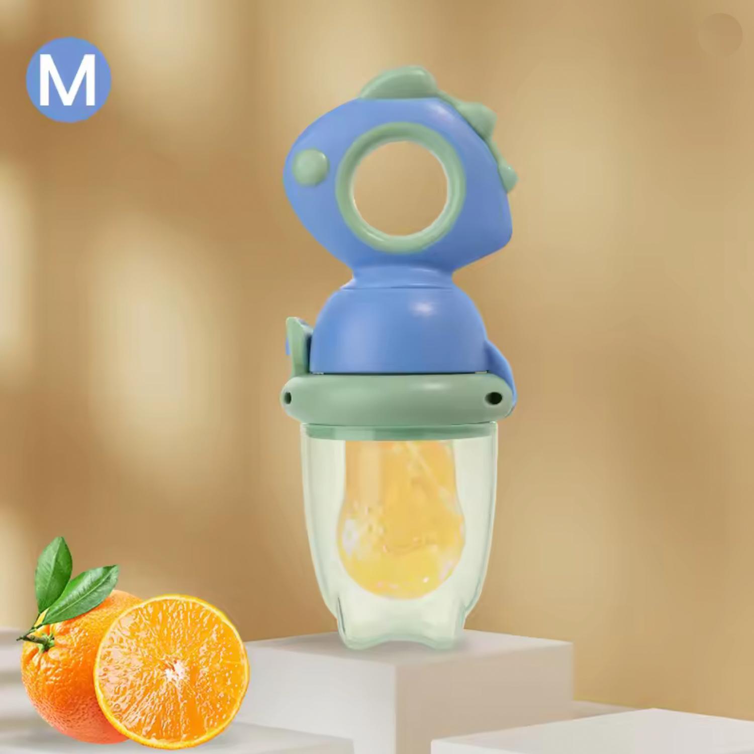 Silicone Fruit Teether, 1 Piece Rotating Push Type Fruit Feeder, Baby Fruit Feeder Pacifier, Baby Fruit Teether, Baby Food Supplement Feeder, Baby Teething Toy, Feeding, Cute, Newborn