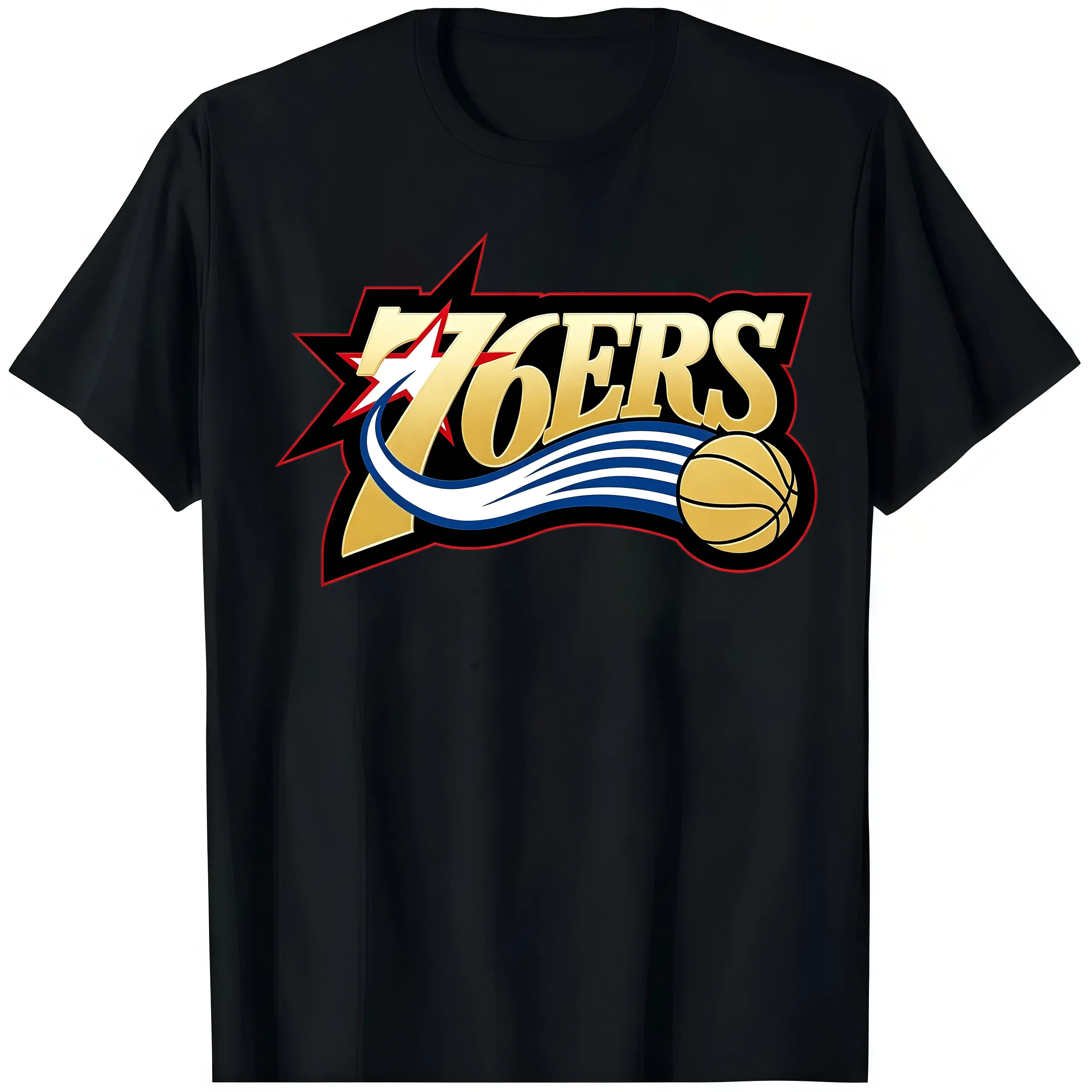 🏀 🔥 76ers Retro Team Logo graphic tee,Unisex Basketball gifes, Game day outfits