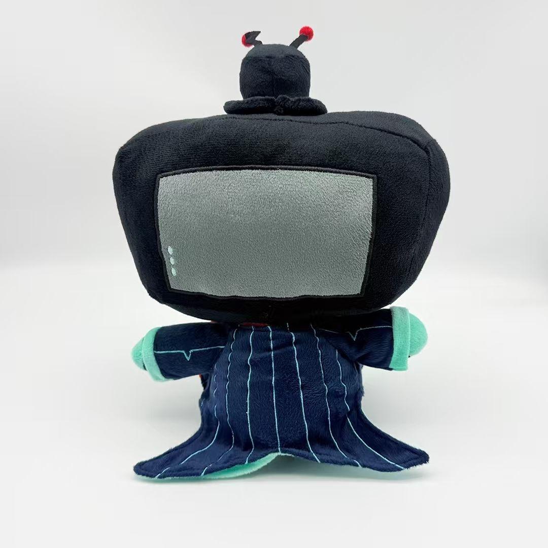 Funny Hazbin Hotel S2 Vox Plushie Toys Game Evil Boss Stuffed Doll Collectible Birthday Gifts Toys Room Decor