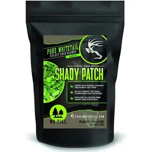 All Year Deer Feeder No Plow Food Plot Seed for Deer White Clover Winfred Forage Brassica Rye Grass Rape Seeds Plants 1/4 Acre 5 lb Bag