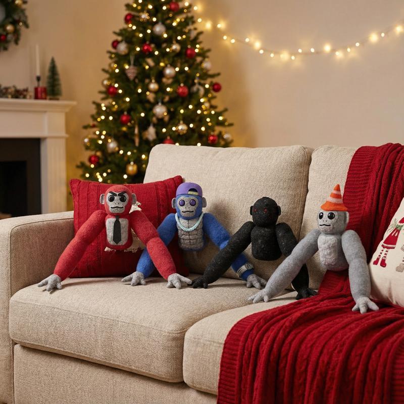 Scary Baboon Plush Soft Doll Toys Anime Peripherals Collection Room Decoration Toy Kid Easter Gifts New 5 Style