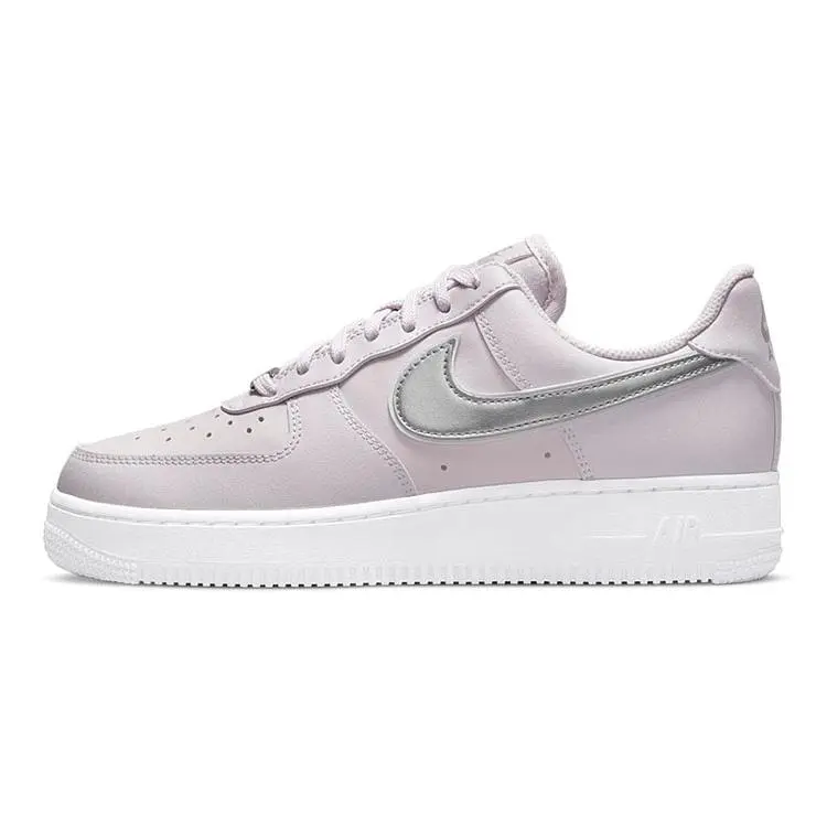 Nike Air Force 1 07 Essential Women's Low-Top Sneakers in Lilac Purple with Cushioned, Lightweight, Durable, and Non-Slip Design Verifiable, with credentials and supporting global authentication