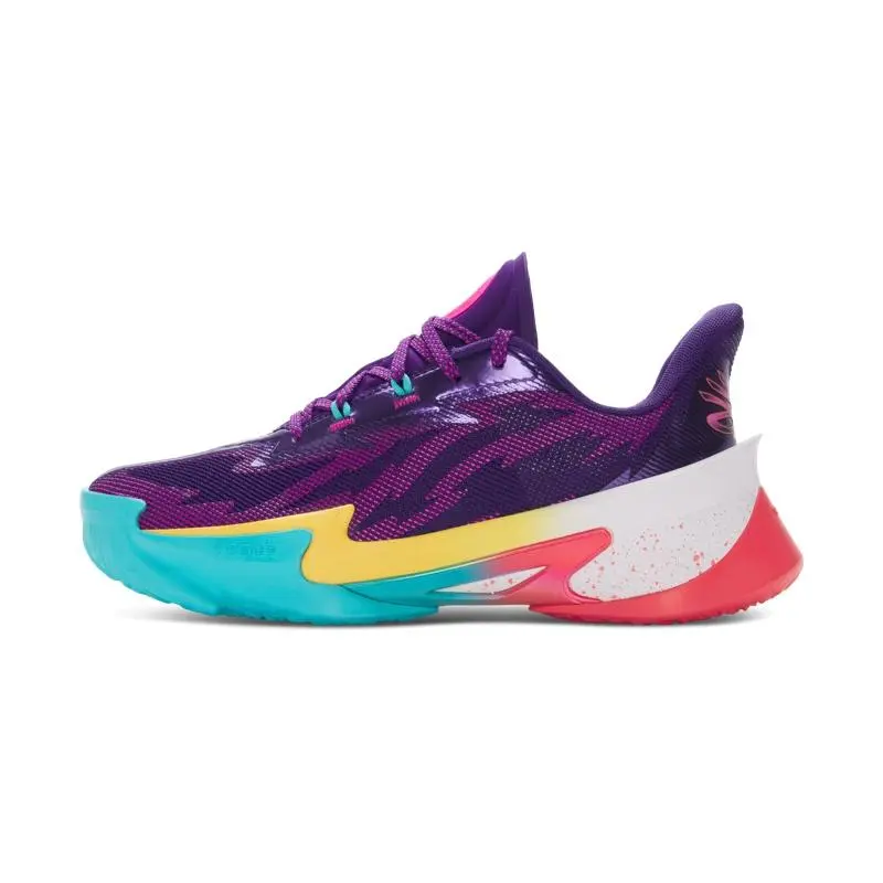 Under Armour Curry Series 7 Basketball Shoes for Men and Women – Shock Absorbing, Durable, Responsive, Purple Verifiable, with credentials and supporting global authentication