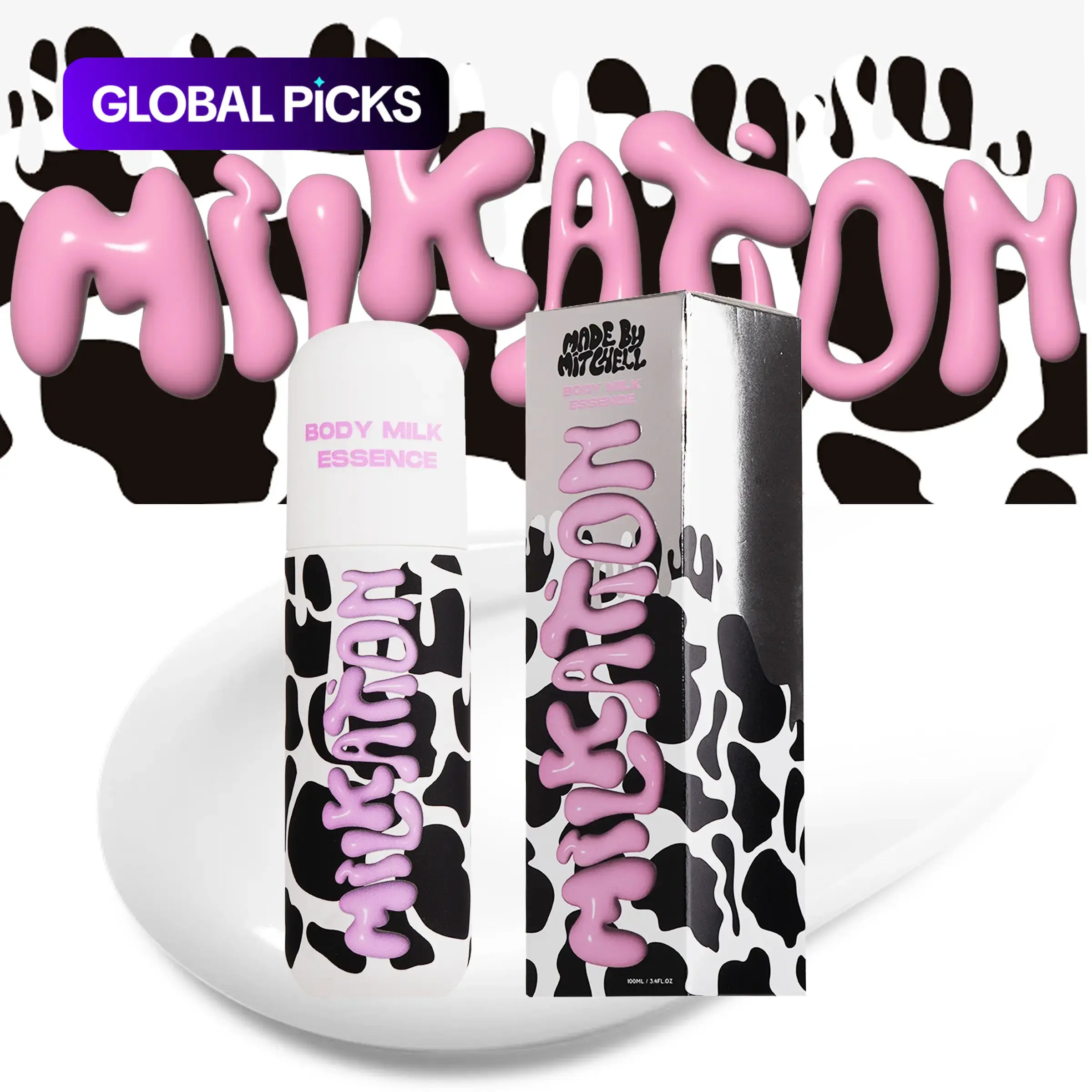 MILKATION - BODY MILK ESSENCE Moisturizing - MADE BY MITCHELL Cosmetic #GLOBAL PICKS MILKATION - BODY MILK ESSENCE Moisturizing - MADE BY MITCHELL Cosmetic #GLOBAL PICKS