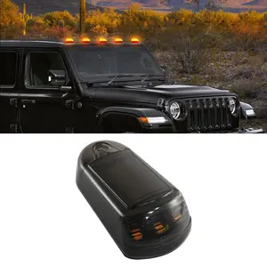 Solar Powered LED Navigation Light, Flashing Neon Car Roof Decorative Lamp, Energy Charging, Multicolor Lights for Cars, Trucks, Suvs