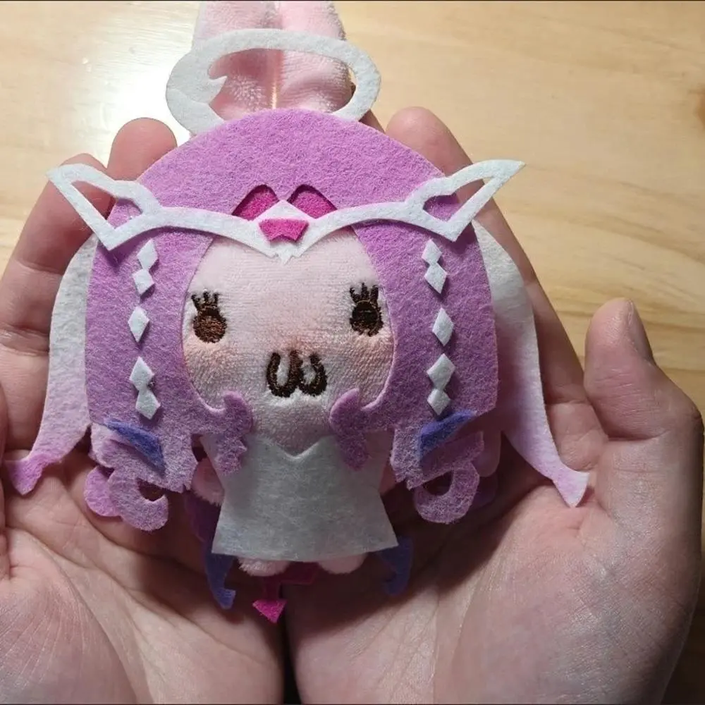 Game Cookie Run Kingdom Gabi Manoukian Shadow Milk Cookie Cosplay Keychain Cotton Doll Backpack Pendant Keyring Accessories