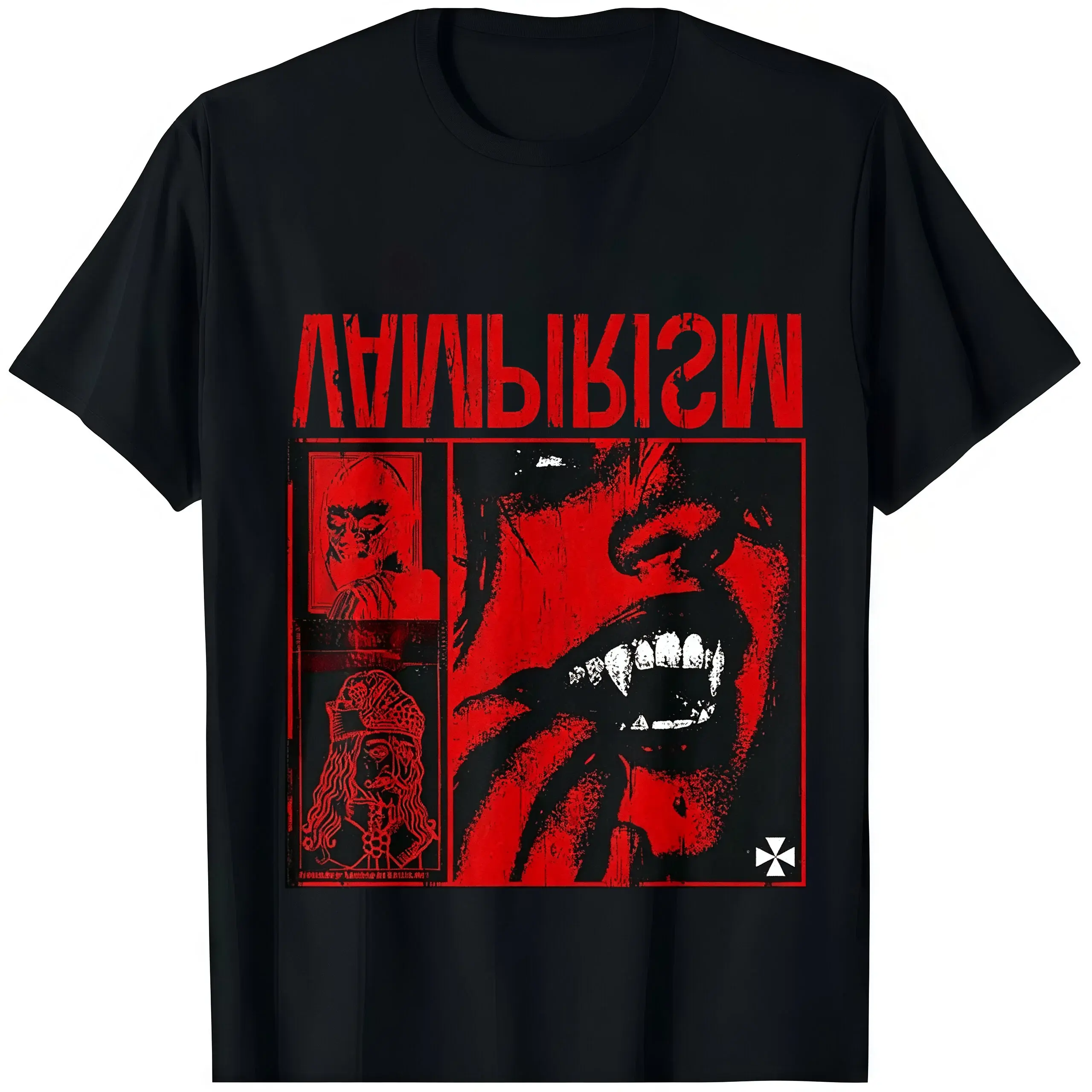 🖤 👿 Y2K Grunge Emo Vampire Streetwear Tee - Vintage Graphic Tee – Unisex S-4XL – Menswear & Womenswear – Streetwear Tops – Casual Cotton Crewneck Short Sleeve T-shirt