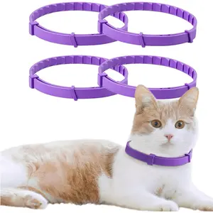 4 Pack Calming Collar for Cats & Kittens - Cat Pheromone Collars for Anxiety Relief for Peeing,Meowing,Fighting,Scratching