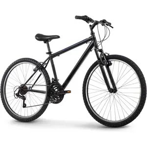 Stone Mountain Bike for Men and Women, 20”/24”/26”, 6-Speed (20”) or 21-Speed, Front or Dual Suspension (Varies), Multiple Colors, Adjustable Saddle, Shimano Equipped, All-Terrain Tires