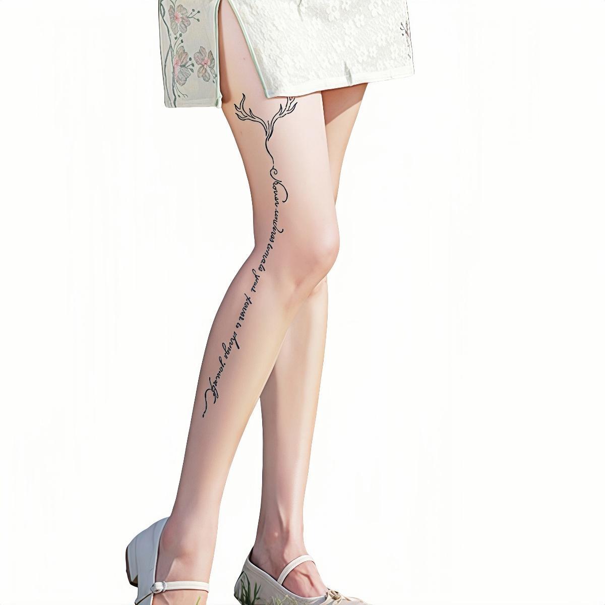 Waterproof Temporary Tattoo Sticker, 5 Sheets Wings & Butterfly & Rose Pattern Fake Tattoo, Back Body Art Magic Tattoo, Herbal Semi-permanent Tattoo, Sticker Tattoos