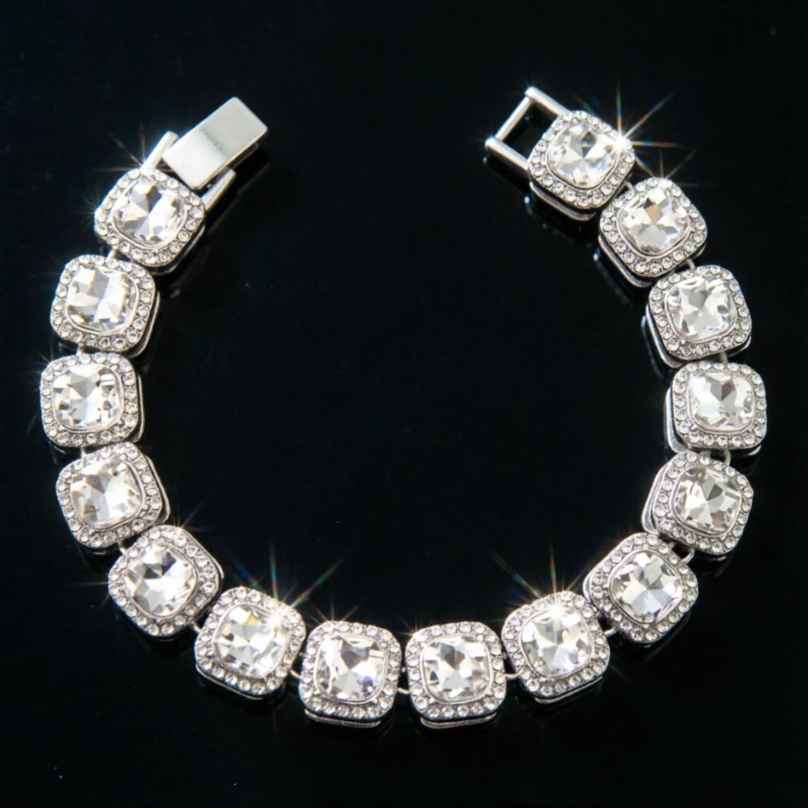 13MM Tennis Chain Necklace For Men Large Particles Moissanite Hip Hop Style Jewelry Accessories Luxury Iced Out Male Gift