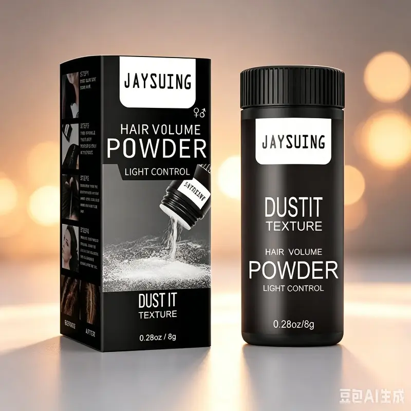 1count/2counts Hair Volumizing Powder, Unisex Styling Care, No-rinse, Refreshing & Mild Fluffy Hair Powder, Haircare