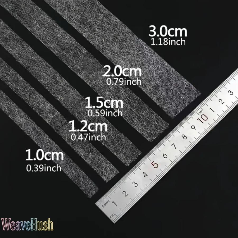 2559 Inch Double-sided Adhesive Lining | Hot Melt Non-woven Iron-on Adhesive Fabric – For Clothes, Pants Legs & Short Fabric Alterations