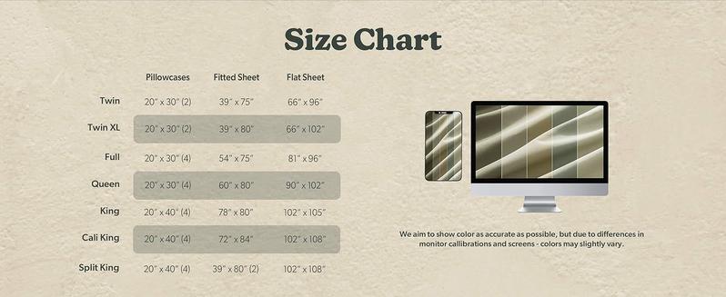 Deep Queen Sheets Sets - Fits Mattress 18-24 Inches Deep - Deep Sheets - 6 Piece Queen Size - Grey