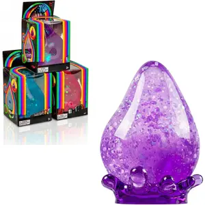 BINOK Multi-color Dream Water Drop Fidget Toy (Blue/Pink/Yellow/Purple Options)| Flow Texture| Slow Rebound Stress Relief| Portable Sensory Toy for Students & Office Desks