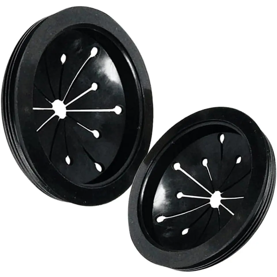2 Pack Garbage Disposal Splash Guard Sink Baffle Disposal,3-1/8"   Disposer Accessories,Suitable for Whirlaway,  , Sinkmaster &  Models