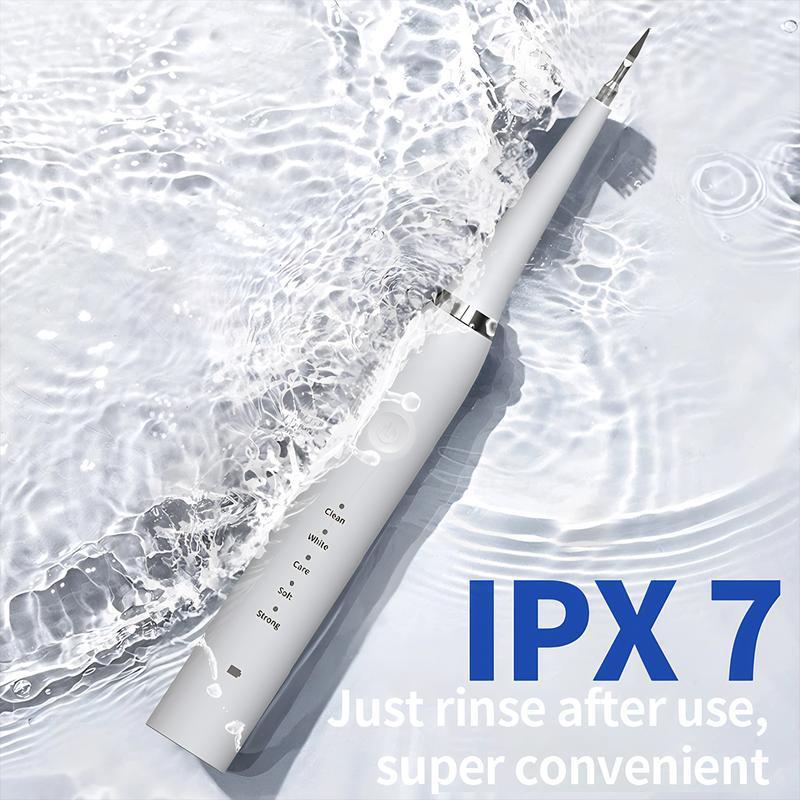 Ultrasonic Dental Plaque Remover for Humans & Pets - Professional Teeth Cleaning Kit for Tartar & Stain Removal, Safe & Gentle Electric Toothbrush for Cats, Dogs and People #SummerVibes