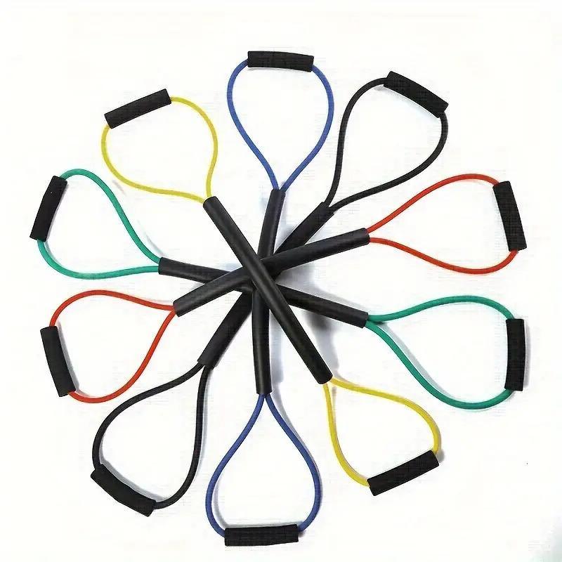 Resistance Band for Boxing Training, 8-shaped Boxing Pull Band, Fitness Equipment for Home Training, Leg & Arm Training, Yoga & Pilates Training, Home Workout Equipment
