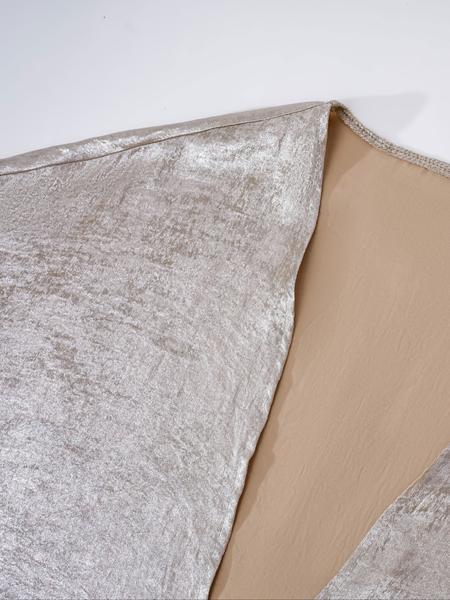 Women's Glossy Solid Batwing Sleeve Abaya without Hijab, Elegant Long Sleeve Open Front Abaya for Party Holiday Daily Wear, Summer Outfits 2024, Muslim Clothes for Women, Loose Abayas