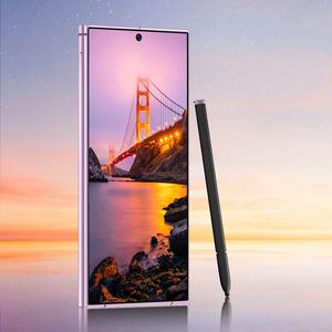 24 ultra android smartphone, 6.8 inch screen, dual sim, octa-core cpu, 4g network, 4+128gb ram storage, usb-c charging