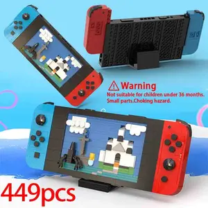 Classic Game Machine Model Building Blocks, Handheld Design, Adult Gift, Collectible Toy, Retro Gaming Decor, Gaming Items, Perfect for Nostalgia Fans