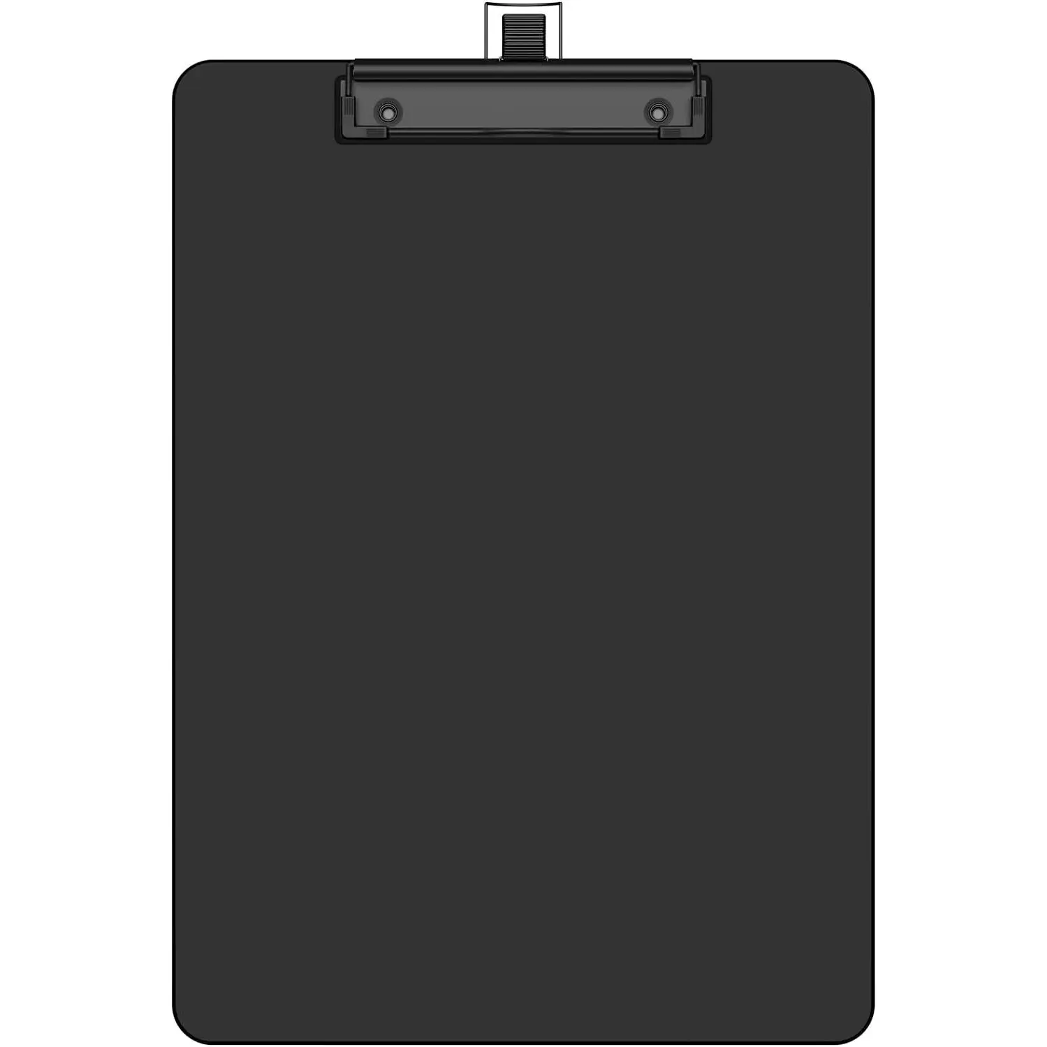 Black Clipboard with Pen Holder, 8.5 x 11 Clip Board