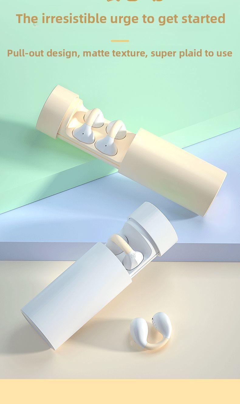 Bone conduction Bluetooth earphones with ultra-long battery life, M9 non-in-ear true wireless noise reduction, comfortable to wear for long periods, high sound quality, and waterproof