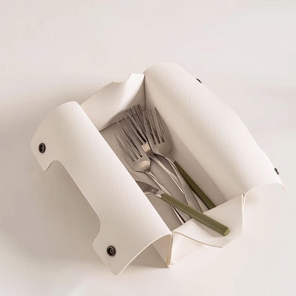 Kawaii Miffy New Cute Tissue Box Cartoon Rabbit Printing Pu Waterproof Simple Style Household Desktop Storage Bag Girl Gift