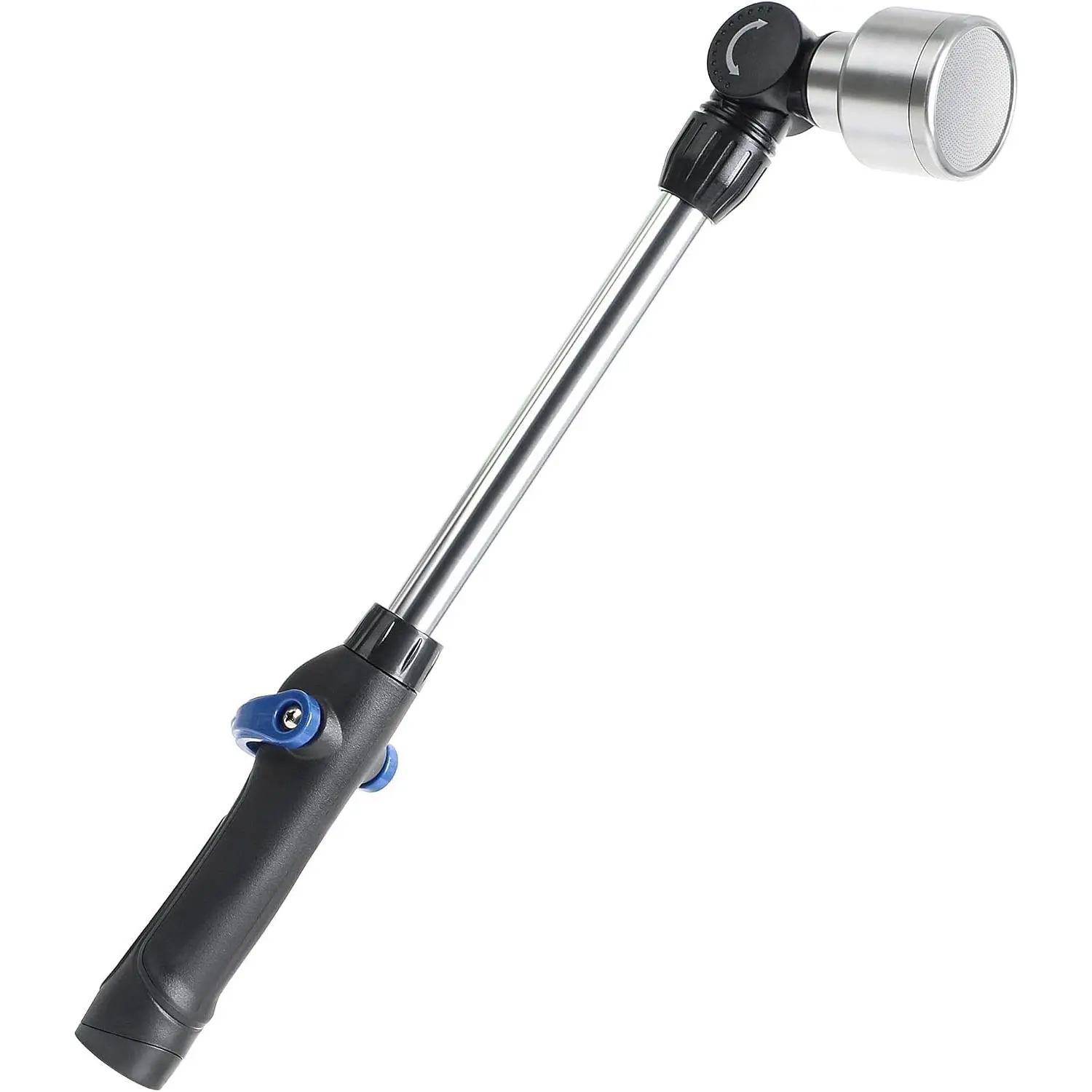 Soft Rain Watering Wand with Pivoting Head and Thumb Control, 18" Gentle Classic Rain Wand with 1008Holes Stainless Head, Perfect for Hanging Baskets, Planters, Greenhouses and Seedbed