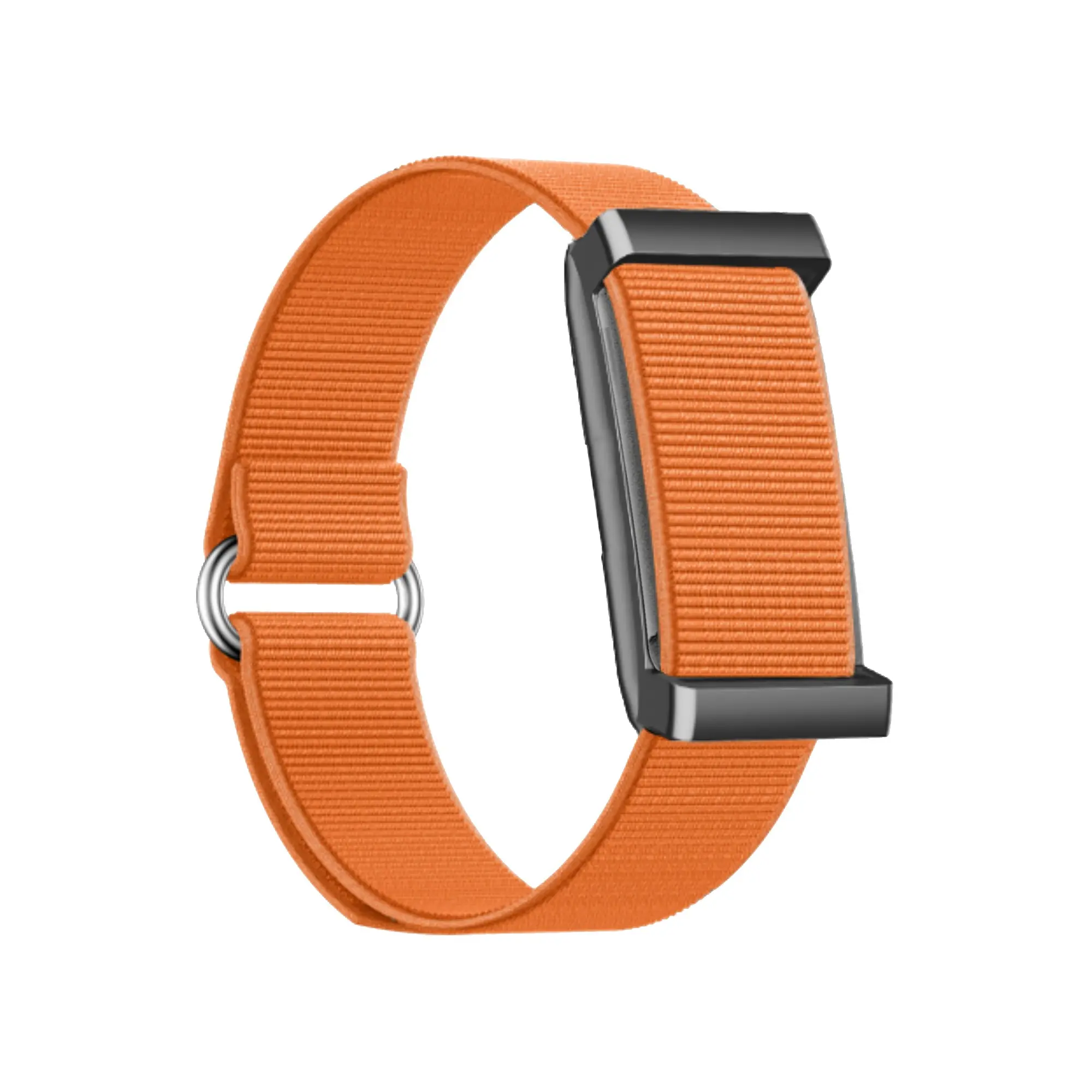 Fashion Screenless Smart Band, Multi-Sport Modes, Step Counter, Calorie Tracker, Nylon Ultra-Light, Sedentary Reminder, Remote Photo, Call Alerts, No Screen Smart Wristband