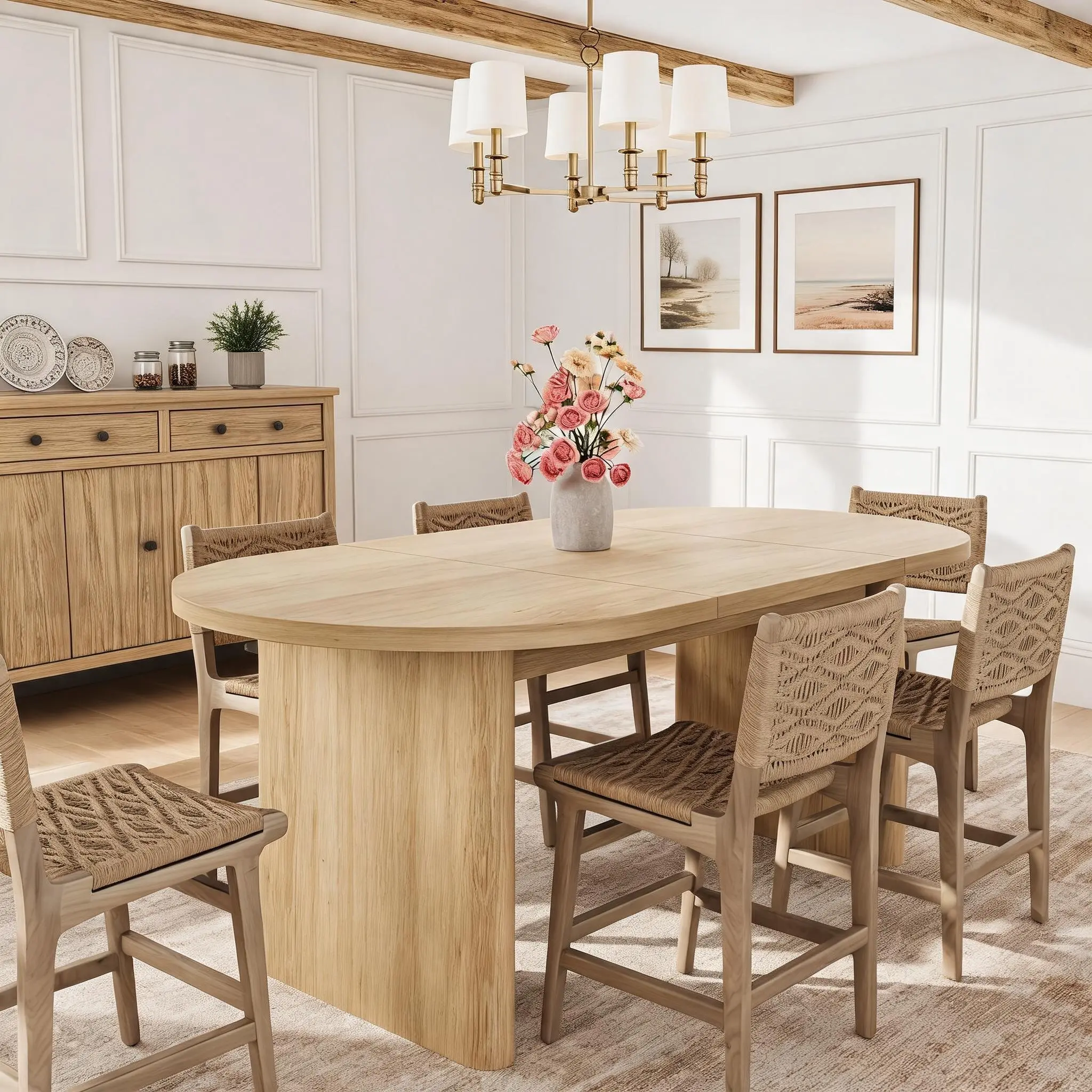 Natural wood color - 1800