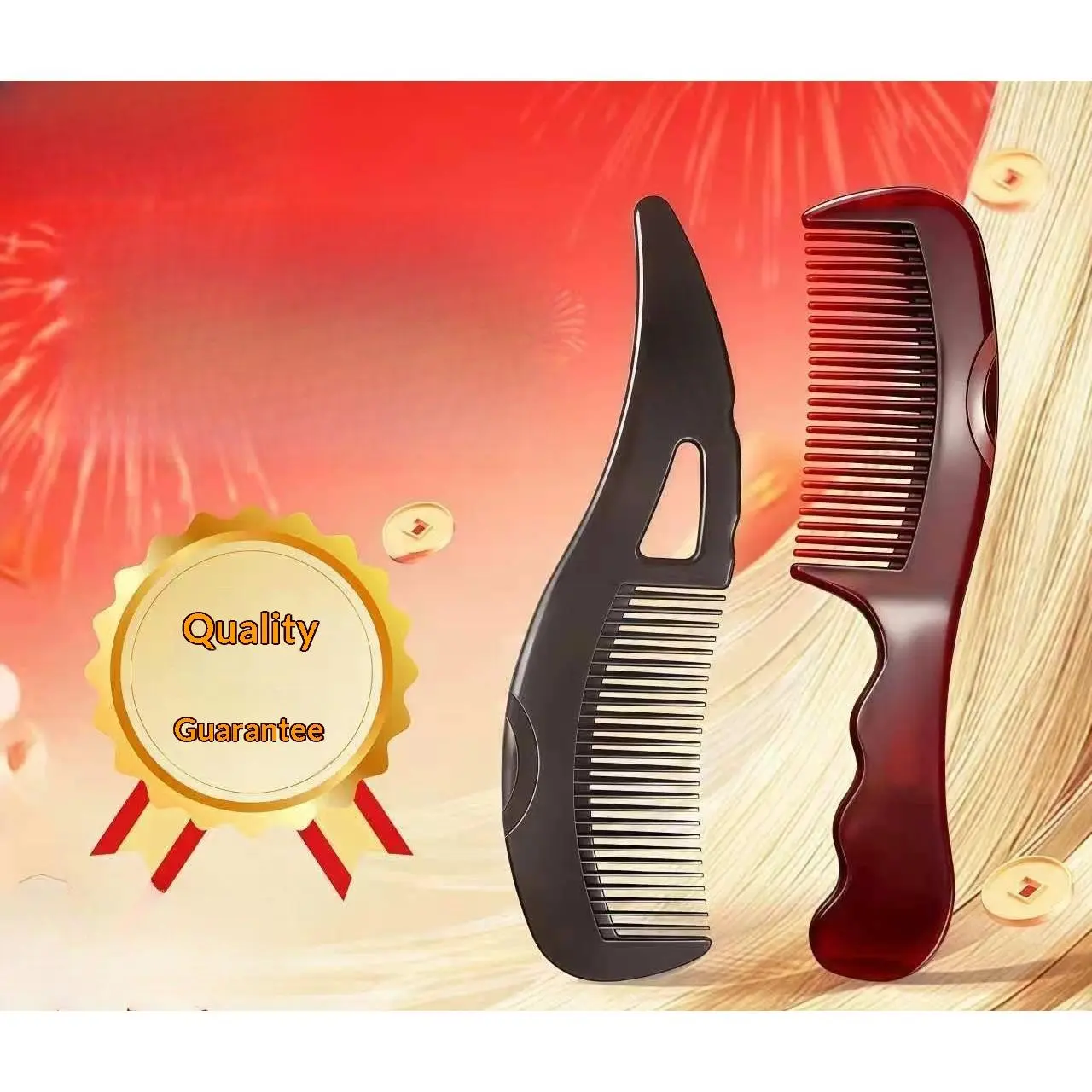 Comb Hollow Comb Leave-in Cleaning Comb Massage Comb