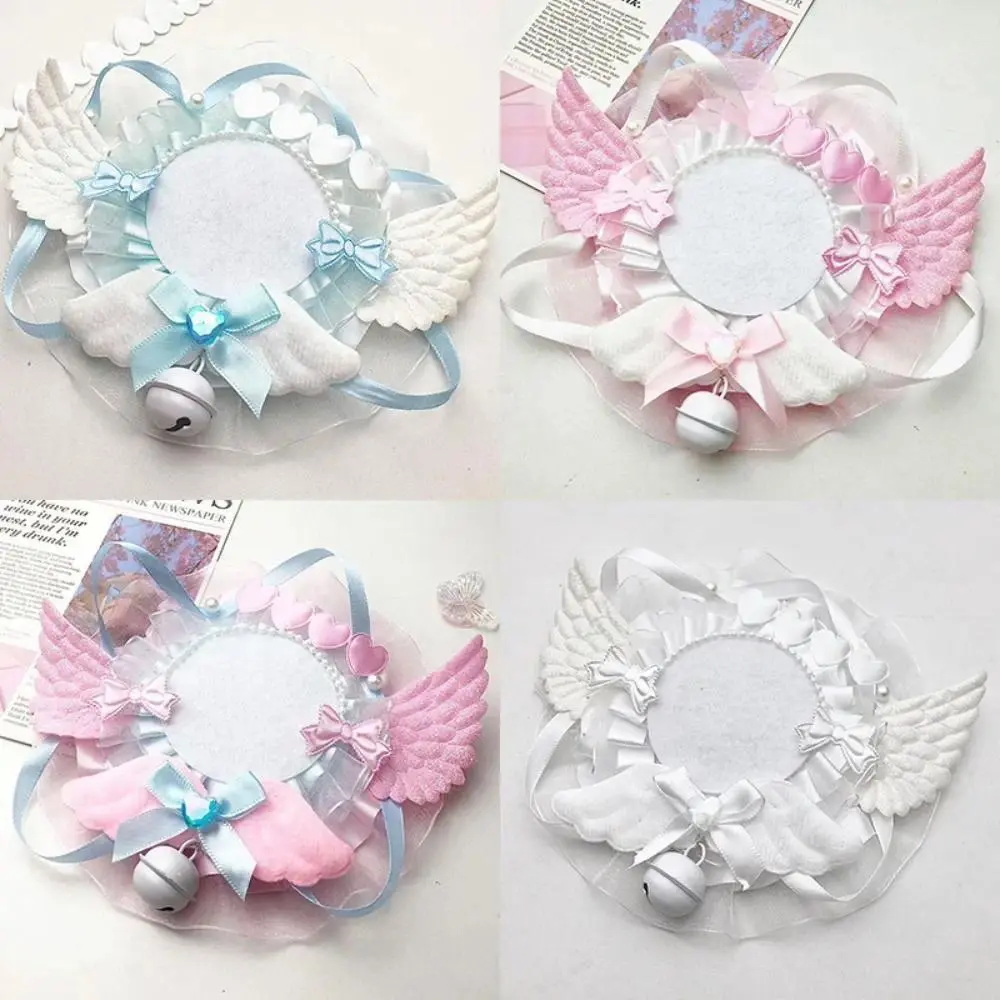 Cute Lace Magnetic Anime Badge Holder Heart Bow Pins Display Base Bear Star Ornate Ribbon Badge Flower Badge Display