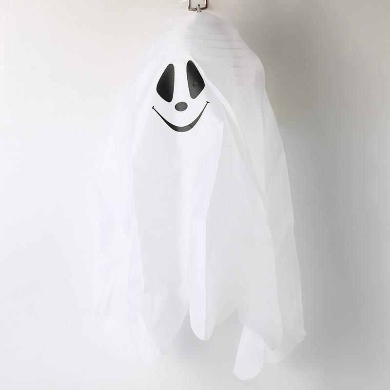 Halloween White Ghost Lantern Decorations for Haunted House Party Hanging Spooky Lights