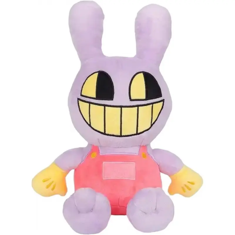 The Amazing Digital Circus Jax Rabbit Plush, Cute Rabbit Stuffed Doll