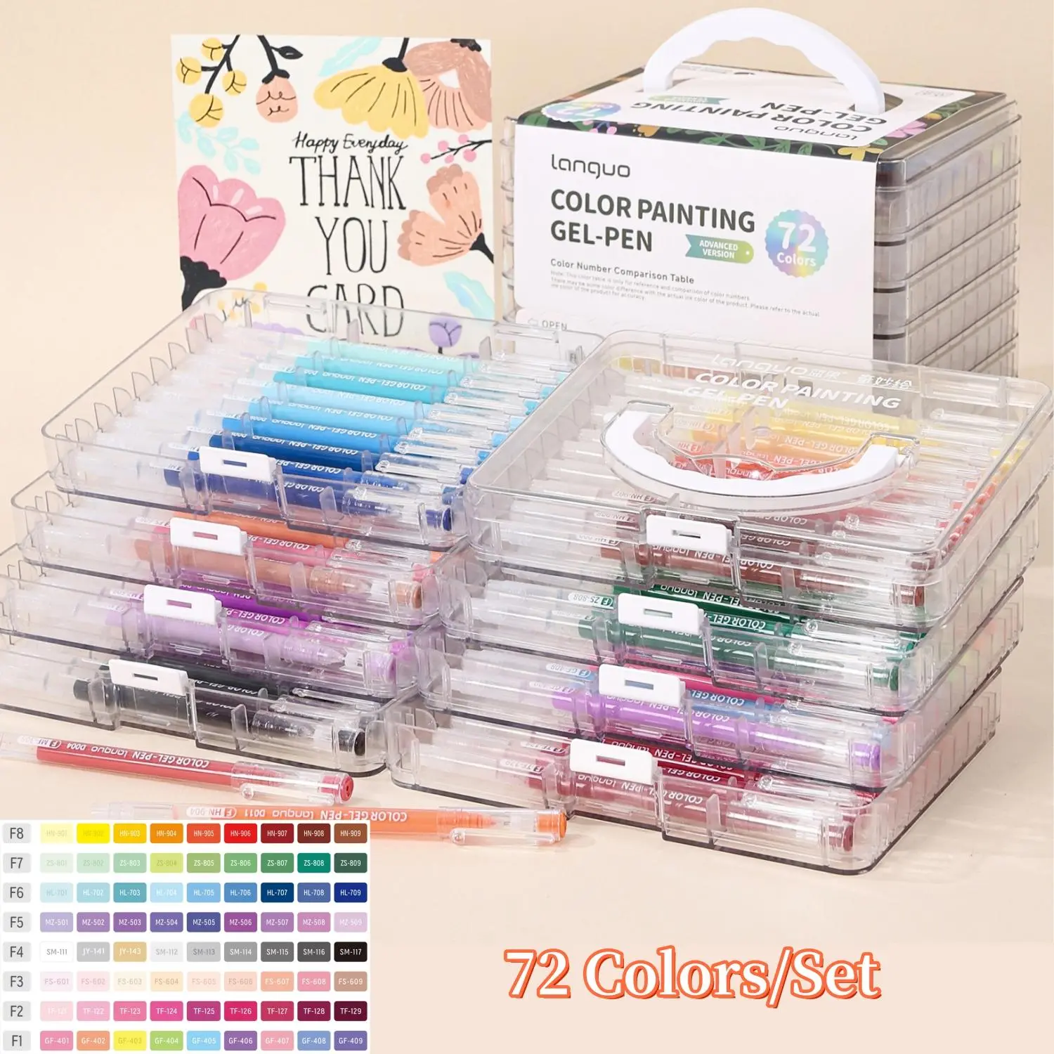72 Colors/Set