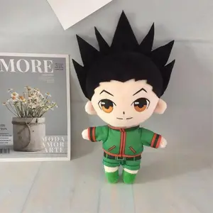 Hunter X Hunter Plush Doll Set Gon Killua Hisoka Soft Stuffed Anime Character Toy Cute Cartoon Figure Kids Fans Collection Gift