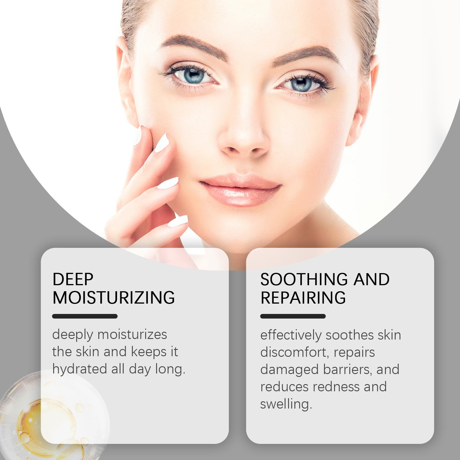 AMZ Honey Beef Fat Moisturizing Cream Nourishing Facial Skin Daily Gentle Care Skin Hydrating Citrus Flavor Moisturizing Cream