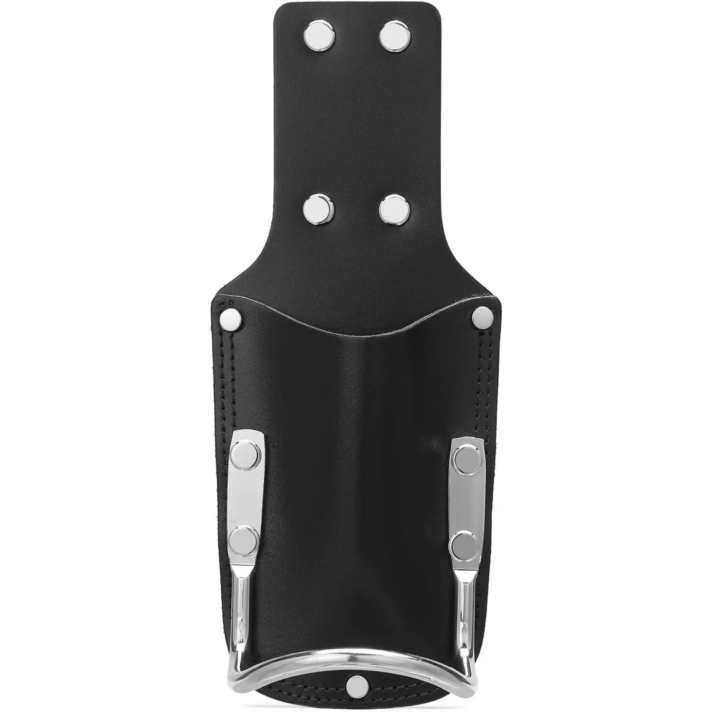 Hammer Holder,Hammer Holder for Belt,Hammer Holster,Box Cutter Holster,Utility Knife Holder,Pliers Holster, Made with Premium Leather and Robust Steel,Applicable to Most Industries.
