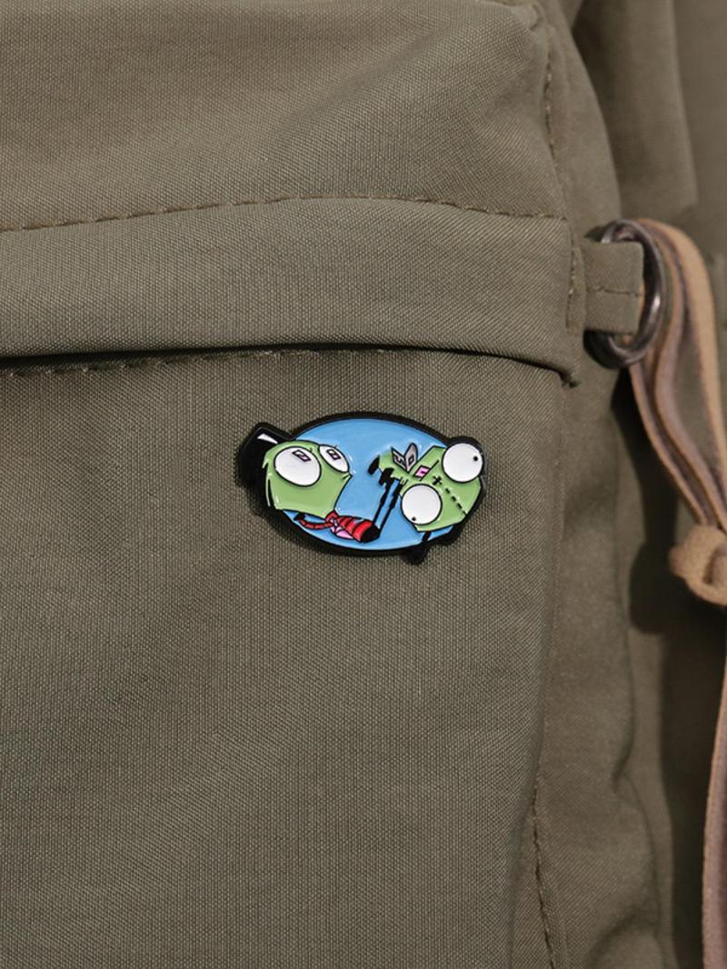 Cartoon Monster Design Brooch, Cute Creative Brooch, Fashion Accessories for Women & Men, Creative Gift, Jewelry for Backpacks, Jeans, Scarves, Hats Decoration