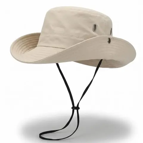 Outdoor Sun Hat Mountain Cap, Casual Men's UV Protection Hat, Large Brim Summer Hat, Unisex Waterproof Breathable Hat, Ideal for Hiking Fishing, Sunscreen Leisure Hat, Sunhat, Outdoor Headwear