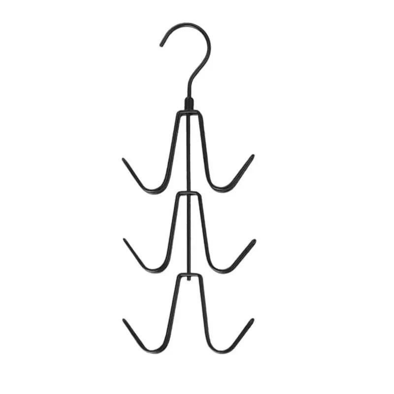 Stainless Steel Bag Hanger, 1/2 Counts Multi-layer Bag Storage Rack, Bag Organizer Rack, Space Saving Bag Hanger, Multifunctional Clothes Hanger