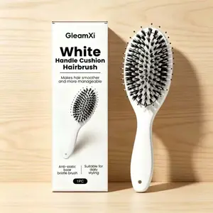 Miracle Brush – Viral World-Famous 6x Sold Out Paddle Brush, Smoother Stronger Shinier Hair, Boar Bristle with Nylon Bristles