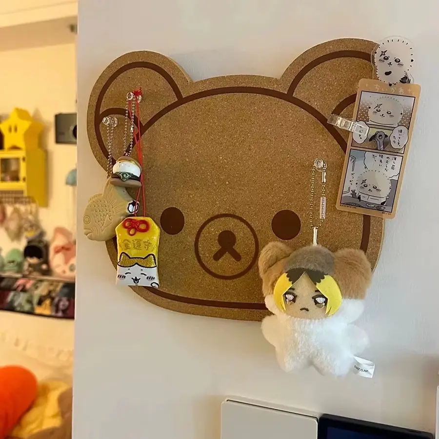 Cartoon Felt Board Home Decor, Wall Decor Panel, Felt Posters, Bear Wall Sticker, Rilakkumas, Room Decorating, Decoration