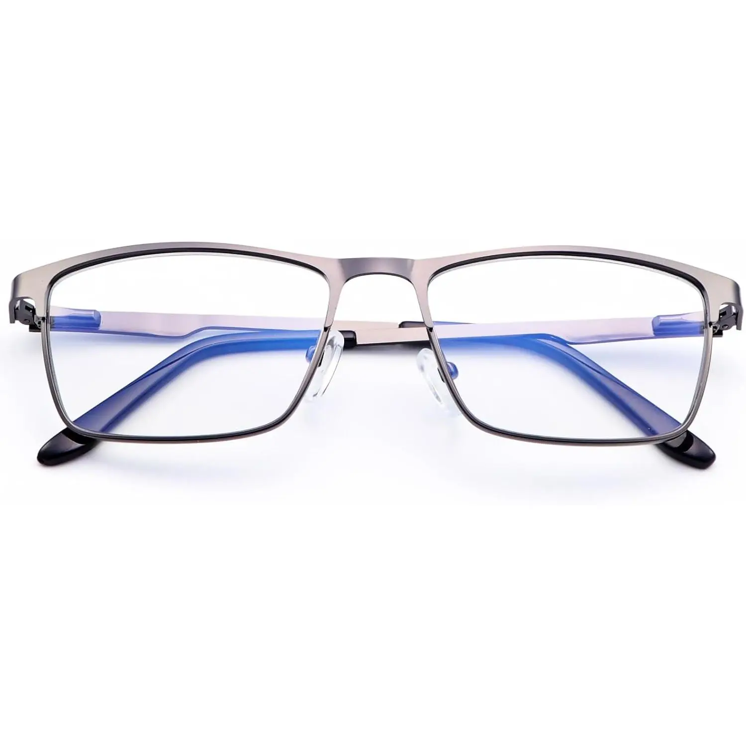 Mens Blue Light Glasses Men  Gaming BlueLight Blocking Glasses Metal Anti  Clear Lens Eye Protection
